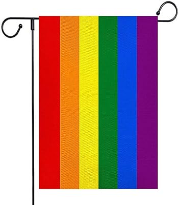 Rainbow Garden Flag