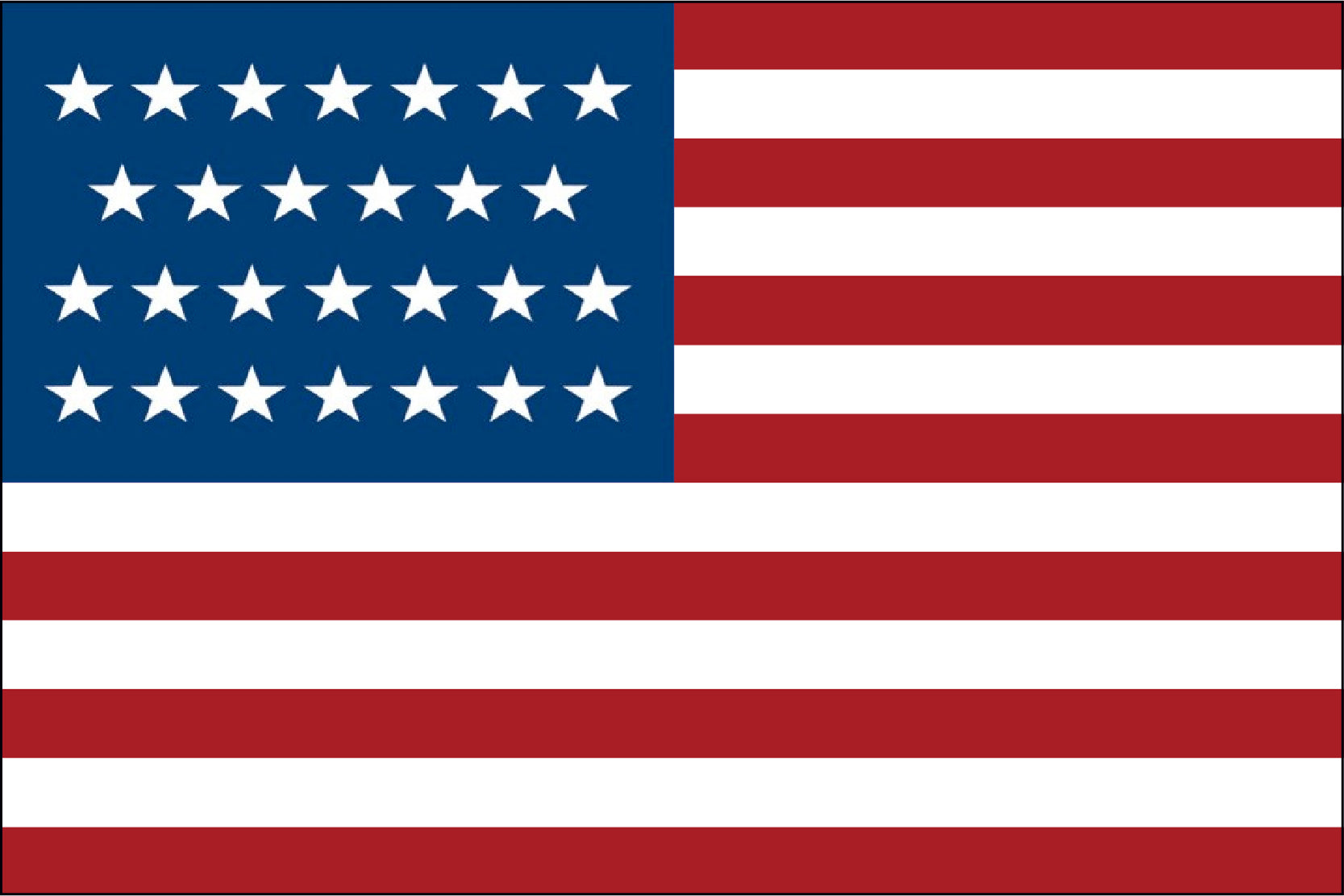 27 Star Old Glory Flag - LEAD TIMES ARE CURRENTLY RUNNING 6-8 WEEKS