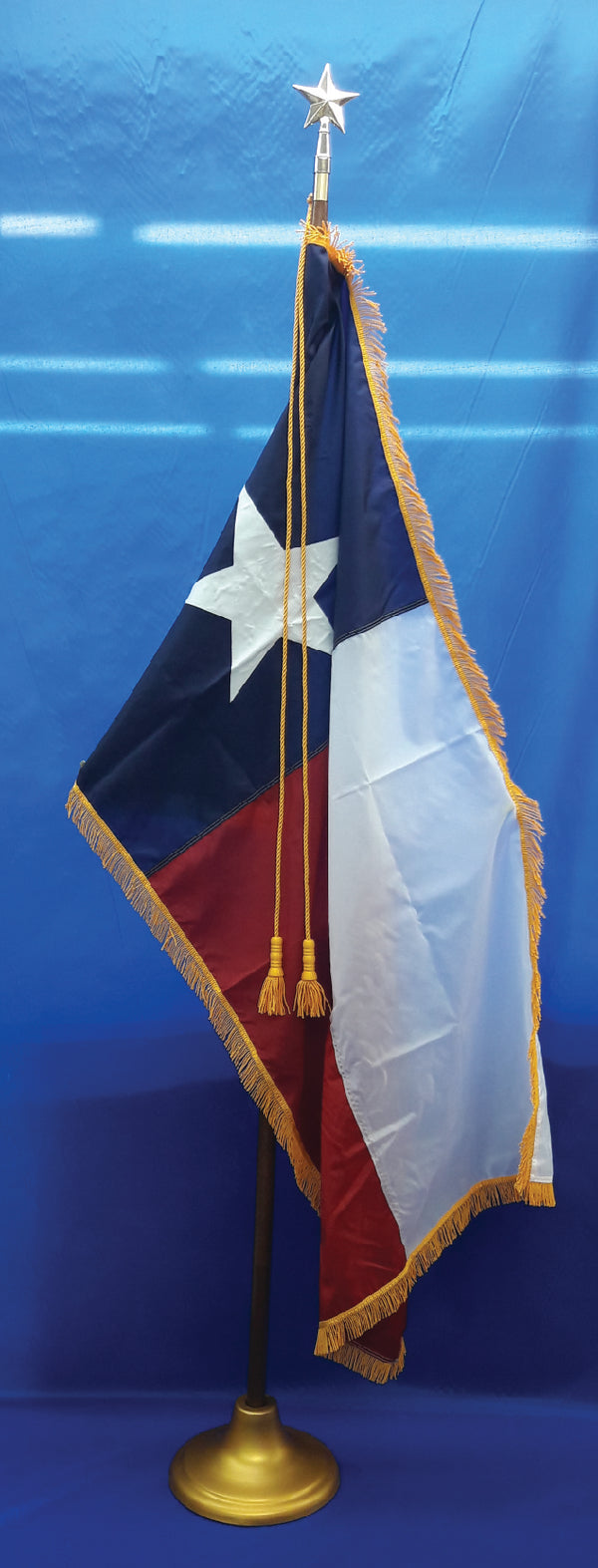 Texas 8' Indoor Flag and Flagpole Set