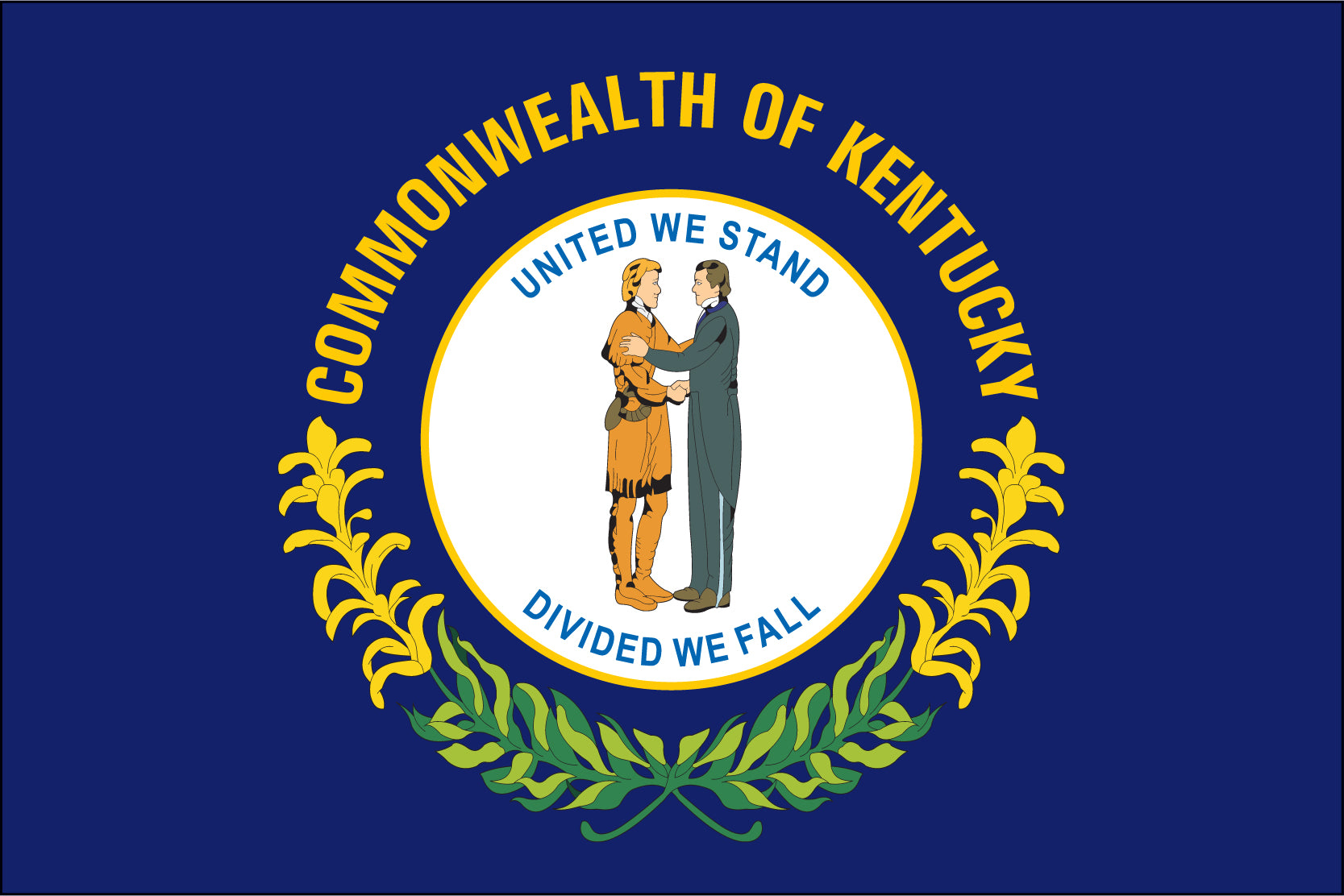 kentucky state flag, flag of kentucky