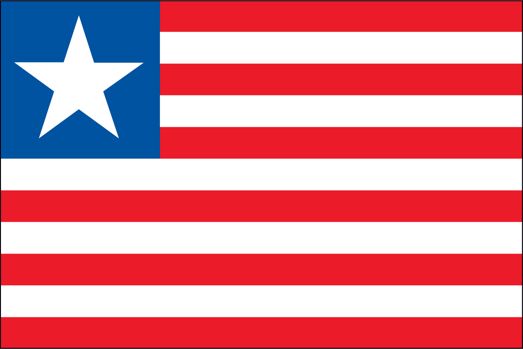 Liberia Flag