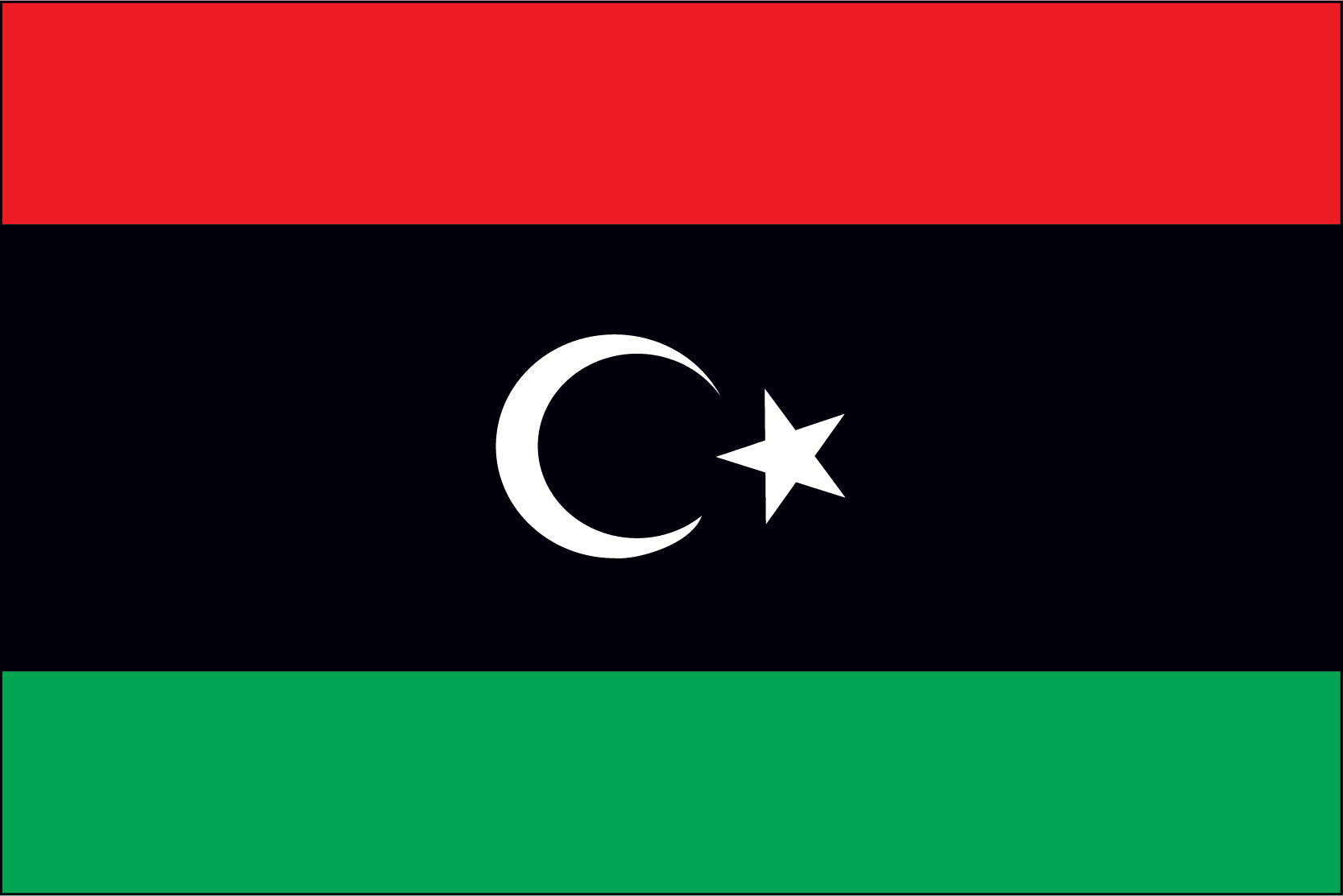 Libya Miniature Flag 4