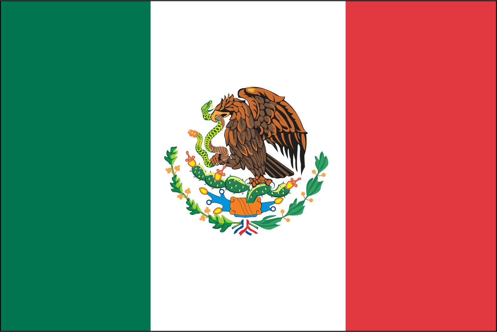 Mexico (Courtesy Flag)