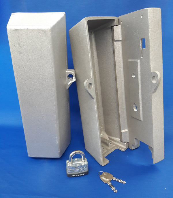 Cleat Boxes for 4"-12" diameter flagpoles - Padlock Type