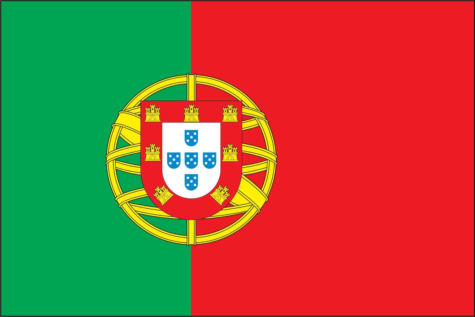 Portugal Miniature Flag 4