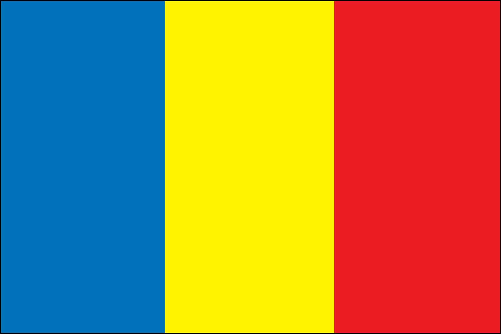 Romania Miniature Flag 4