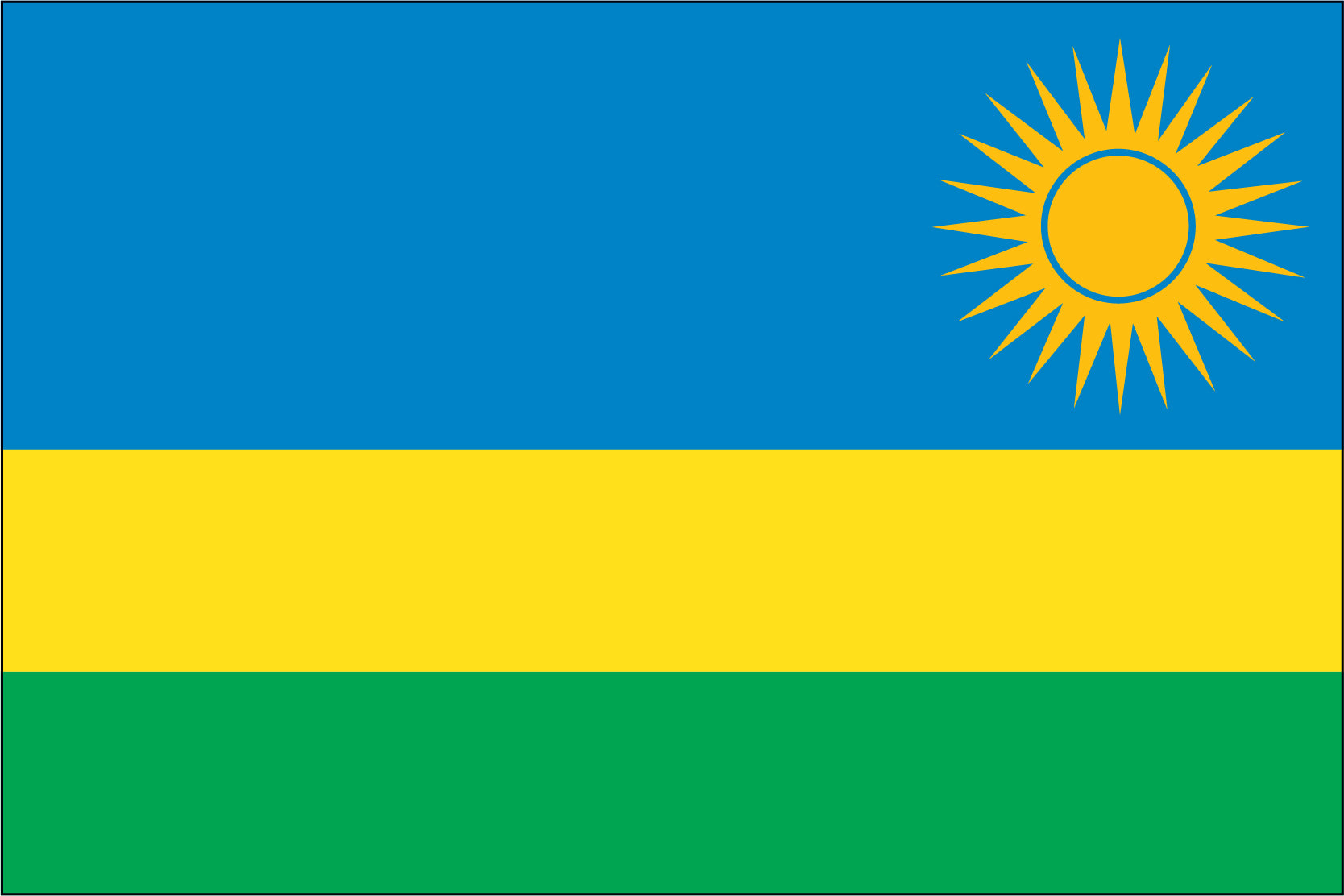 Rwanda Flag