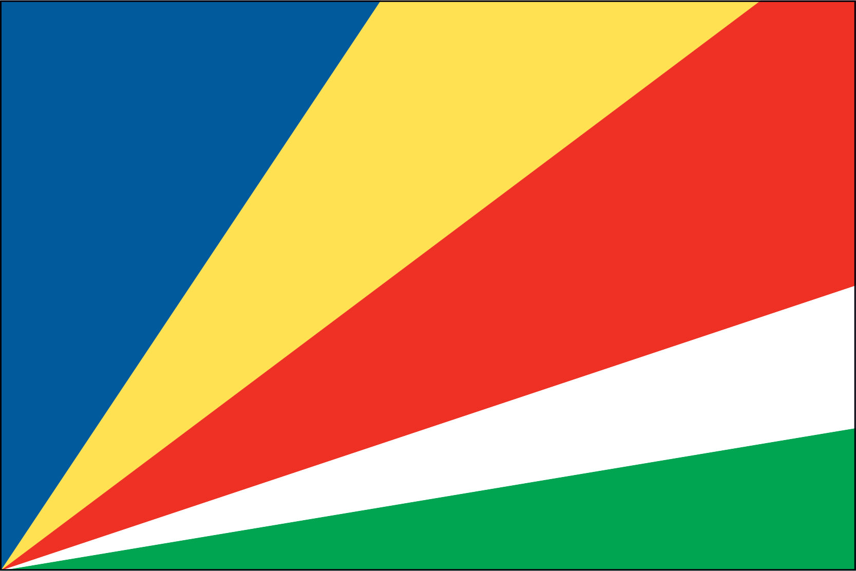 Seychelles Miniature Flag 4