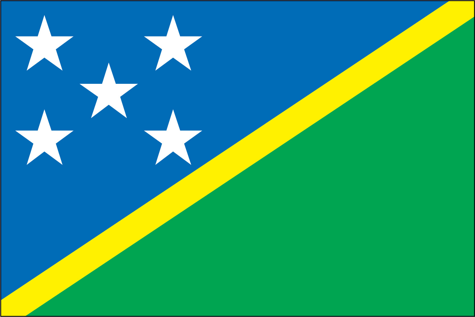 Solomon Islands Flag