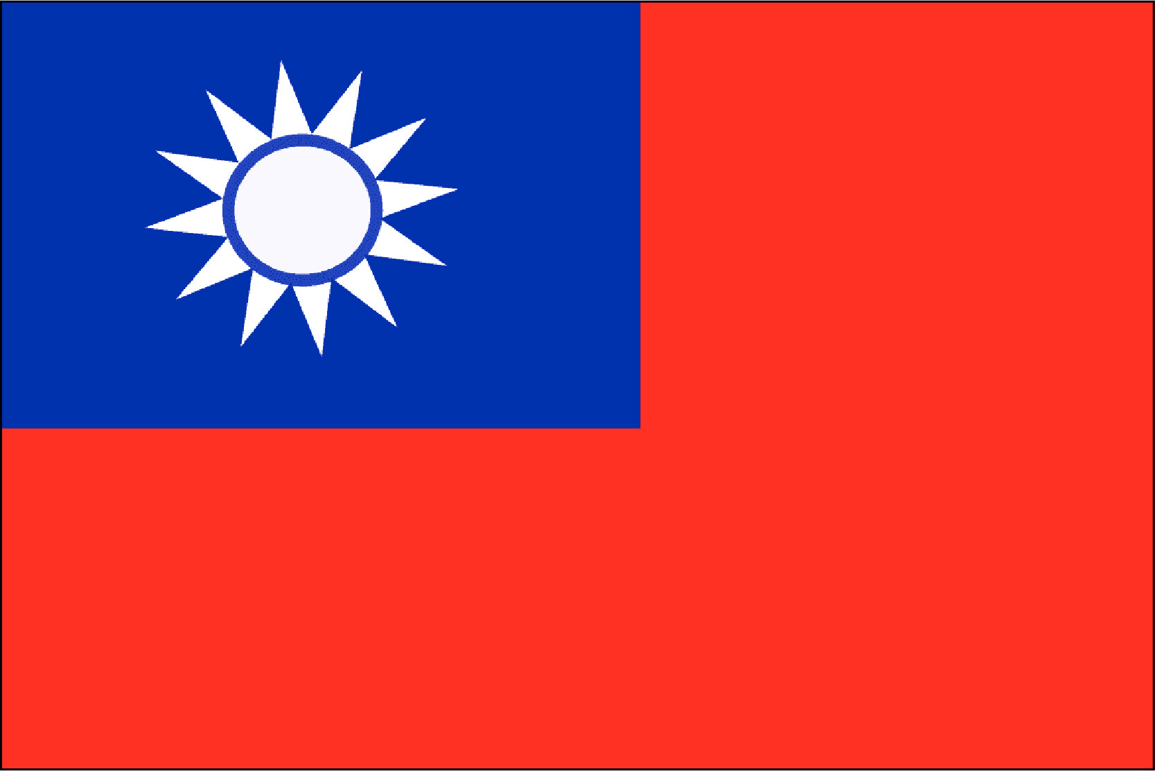 Taiwan Flag