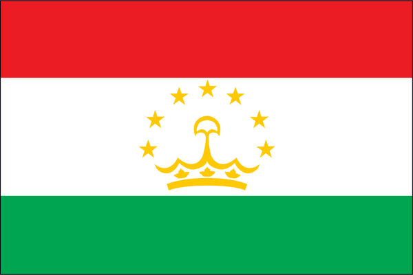 Tajikistan Flag