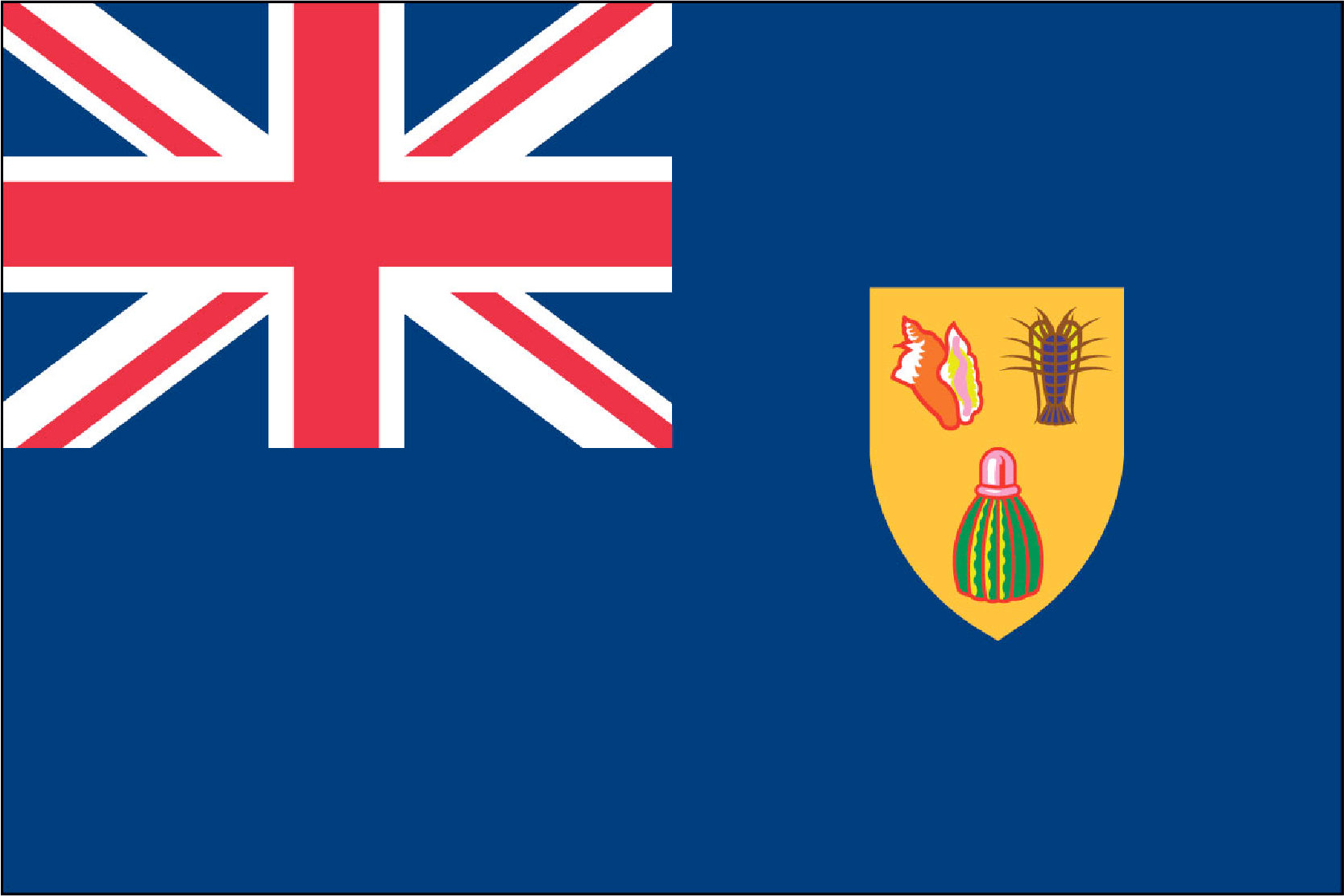 Turks & Caicos Flag