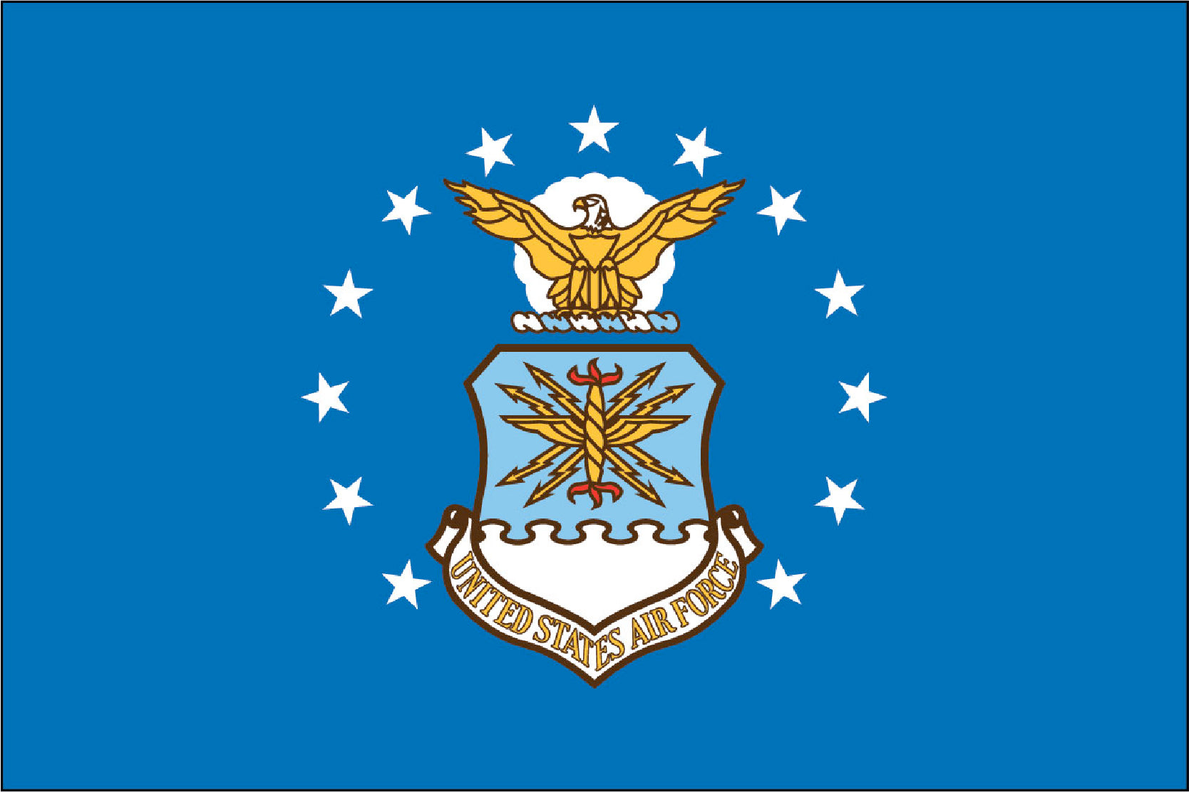 air force flag, us air force flag