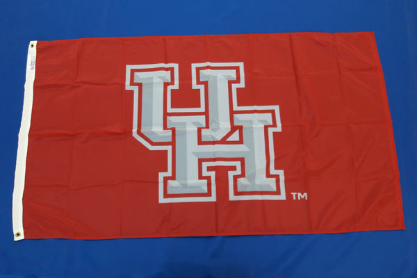 3' x 5' University of Houston beveled logo print