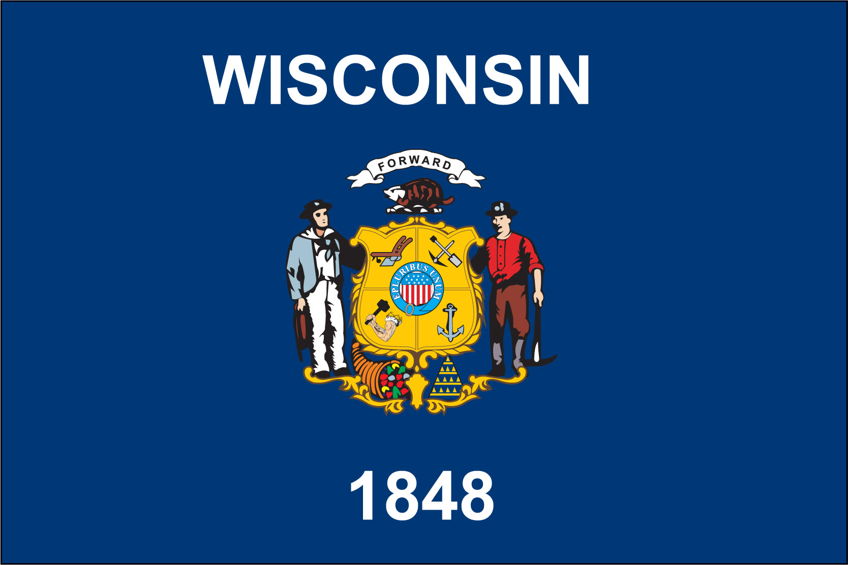 Wisconsin Flag